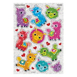 TREND T-63354 Llama Llove Sparkle Stickers 20 Ct