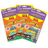 TREND T-63901-3 Sparkle Stickers School Days (3 PK)