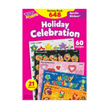 Trend Enterprises T-63903 Holiday Celebration Sparkle - Stickers