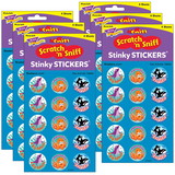 TREND T-6416-6 Stinky Stickers Sea Animals, 60 Per Pk Acid-Free Blueberry (6 PK)