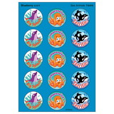 TREND T-6416 Stinky Stickers Sea Animals 60/Pk, Acid-Free Blueberry