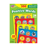Trend Enterprises T-6480 Stinky Stickers Positive Words Acid-Free Variety 300/Pk