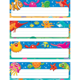 Trend Enterprises T-69948 Sea Buddies Desk Toppers Name - Plates Variety Pack