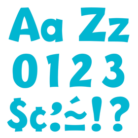 Trend Enterprises T-79769 Sky Blue 4 In Playful Combo Pack - Ready Letters