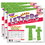 TREND T-79782-3 4In Ready Letters Lime, Sparkle (3 PK)