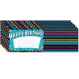 TREND T-81090-6 Birthday Recognition Awards, Color Harmony (6 PK)