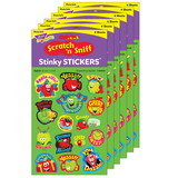 TREND T-83036-6 Appealng Apples Mixd Shapes, Stinky Stickers (6 PK)