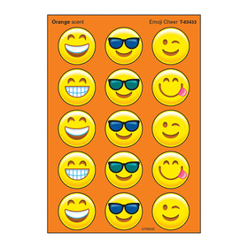 Trend Enterprises T-83433 Emoji Cheer Stinky Stickers Large