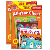 TREND T-83919-2 All-Year Cheer Stinky, Stickers Scratch Sniff Variety Pk (2 PK)