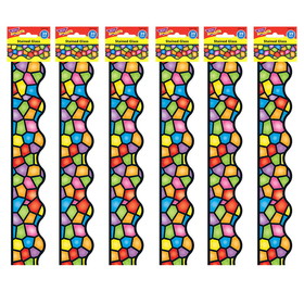 TREND T-92136-6 Stained Glass Terrific, Trimmer (6 PK)