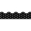 Trend Enterprises T-92671 Polka Dots Black Terrific Trimmers, Price/PK