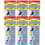TREND T-92690-6 Color Harm Gray N Stripes, Trimmers (6 PK)
