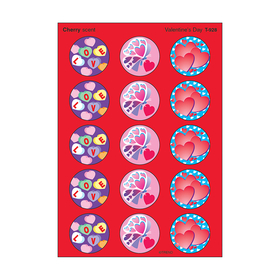 Trend Enterprises T-928 Stinky Stickers Valentines Day 60Pk Cherry Acid-Free