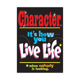 Trend Enterprises T-A67128 Poster Character Its How You Live