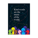 Trend Enterprises T-A67261 Kind Words Are The Music Lp Large Posters