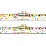 Teacher Created Resources TCR1210-2 Confetti Happy Birthday, Crowns (2 PK)