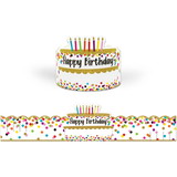 Teacher Created Resources TCR1210 Confetti Happy Birthday Crowns
