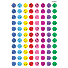 Teacher Created Resources TCR1236 Mini Stickers Happy Faces 528Pk