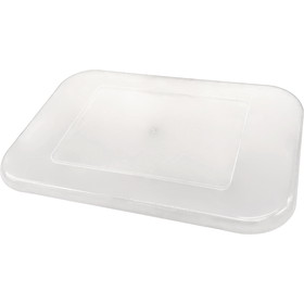Teacher Created Resources TCR20342 Clear Plastic Storage Bin Lid Small