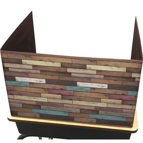 Teacher Created Resources TCR20346 Reclaimed Wood Privacy Screen