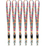 Teacher Created Resources TCR20353-6 Tropical Punch Pineapples, Lanyard (6 PK)