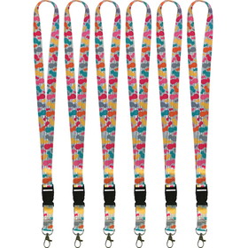 Teacher Created Resources TCR20353-6 Tropical Punch Pineapples, Lanyard (6 PK)