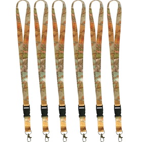 Teacher Created Resources TCR20356-6 Travel The Map Lanyard (6 PK)