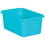 Teacher Created Resources TCR20381 Teal Small Plastic Storage Bin, Price/Each