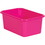 Teacher Created Resources TCR20384 Pink Small Plastic Storage Bin, Price/Each