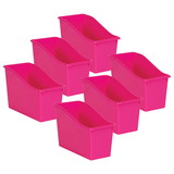 Teacher Created Resources TCR20390-6 Pink Plastic Book Bin (6 EA)