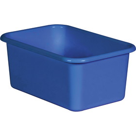 Teacher Created Resources TCR20393 Blue Small Plastic Storage Bin
