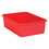 Teacher Created Resources TCR20404 Red Large Plastic Storage Bin, Price/Each