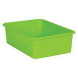 Teacher Created Resources TCR20409 Lime Large Plastic Storage Bin