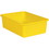 Teacher Created Resources TCR20410 Yellow Large Plastic Storage Bin, Price/Each