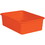 Teacher Created Resources TCR20412 Orange Large Plastic Storage Bin, Price/Each
