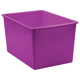 Teacher Created Resources TCR20426 Purple Plastic Multi-Purpose Bin