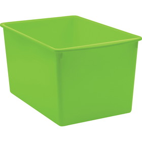 Teacher Created Resources TCR20429 Lime Plastic Multi-Purpose Bin