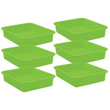 Teacher Created Resources TCR20436-6 Lime Large Plastic Letter, Tray (6 EA)
