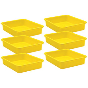 Teacher Created Resources TCR20440-6 Yellow Large Plastic Letter, Tray (6 EA)
