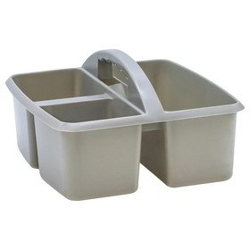 Teacher Created Resources TCR20441 Gray Plastic Storage Caddy