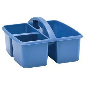 Teacher Created Resources TCR20443 Slate Blue Plastic Storage Caddy