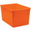 Teacher Created Resources TCR20447 Orange Plastic Multi-Purpose Bin, Price/Each