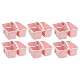 Teacher Created Resources TCR20448-6 Light Pink Storage Caddy (6 EA)