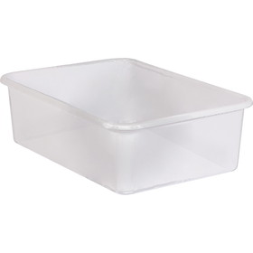 Teacher Created Resources TCR20456 Clear Large Plastic Storage Bin