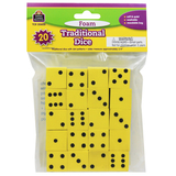 Teacher Created Resources TCR20603 Foam Traditional Dice