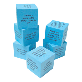 Teacher Created Resources TCR20634 Foam Reading Comprehension Cubes