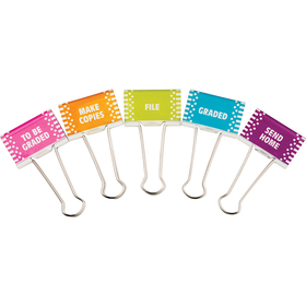 Teacher Created Resources TCR20690 Classroom Management Large Binder Clips