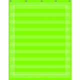 Teacher Created Resources TCR20745 Lime Polka Dots 10 Pocket Chart