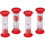Teacher Created Resources TCR20753 1 Minute Sand Timers Mini