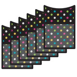 Teacher Created Resources TCR20770-6 Chalkboard Brights Magnetic, Pocket (6 EA)